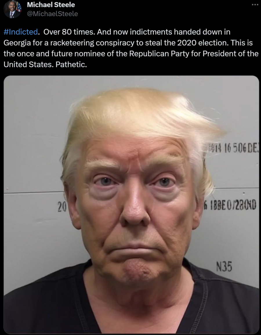 Fact Check Donald Trump Mug Shot Is Not Real Lead Stories